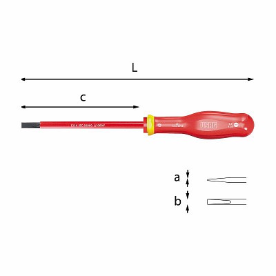 USAG - 007 MLE - Marsupio con assortimento per elettricisti (7 pz) -  U00070038