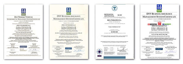 certifications