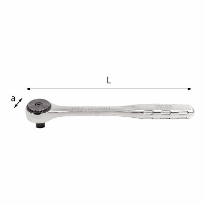 USAG 237 E 1/2 Llave de carraca de sujeción de 1/2'' de recambio